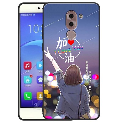 华为荣耀畅玩6x手机壳6X外套软BLN-AL10卡通磨砂外壳防摔保护套