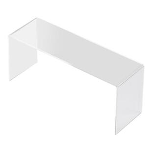 亚克力置物架鞋子包包样品展示架U型架桌面分层架橱柜衣隔板定做