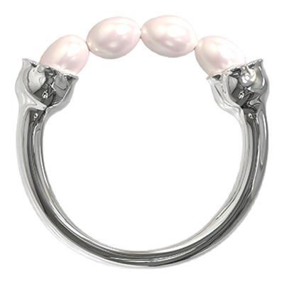 PEARLONA女鬼脸铃兰小米珠戒指