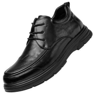 强人3515加绒皮鞋冬季保暖商务棉