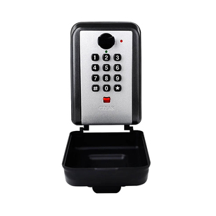 密码钥匙盒装修工地工程防盗门锁临时门口装钥匙机械按键防盗挂式