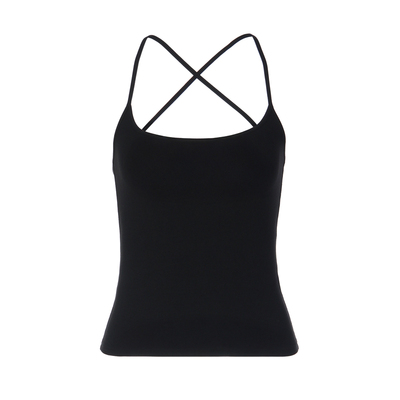 辣妹风简约百搭修身吊带背心