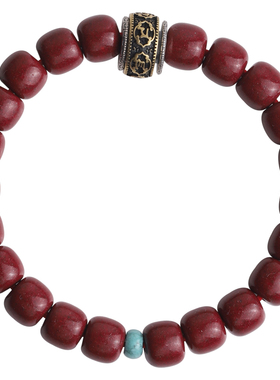 心斋堂朱砂国风设计手串