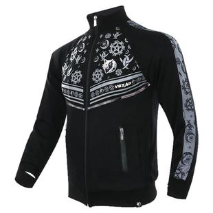 VSZAP运动搏击训练服泰拳击夹克外套立领UFC纯棉格斗健身衣跑步男