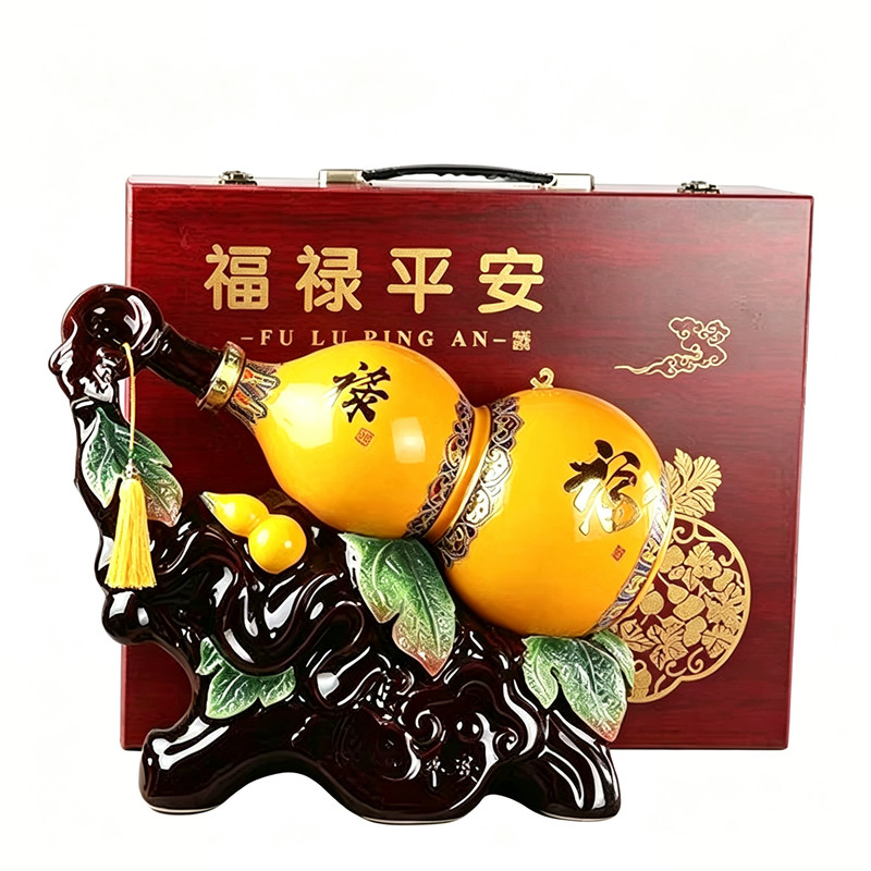 景德镇仿古艺术陶瓷家用密封酒坛