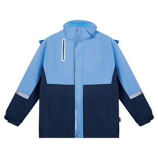 英挚【现货】江西南昌市统一高中校服冬装加绒冲锋衣中学生三件套