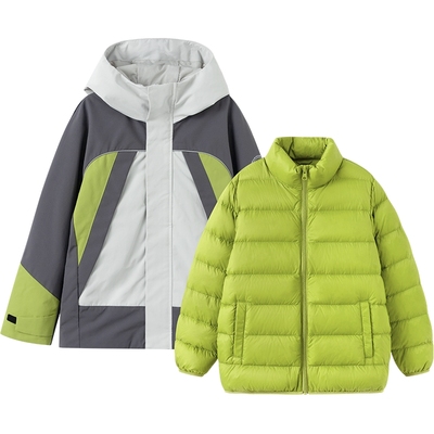 巴拉巴拉男童户外加厚羽绒服外套