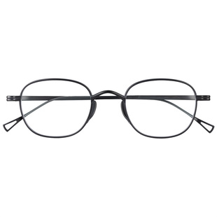 KameManNen日本万年龟纯手工眼镜架复古文艺框配近视镜片KMN-114