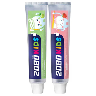 爱敬2080低氟儿童牙膏6-9岁果味