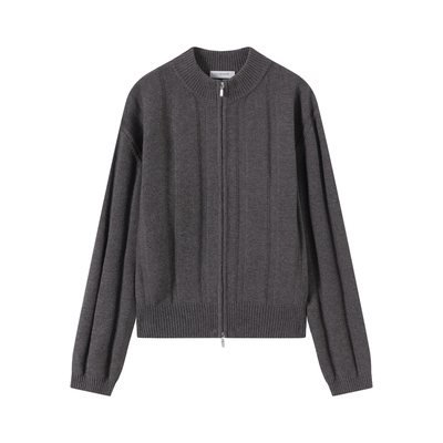 VLABMADE老钱条纹马球针织开衫