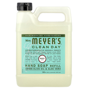 Mrs. Meyers Clean Day梅耶太太洗手液补充装罗勒香温和清洁975ml