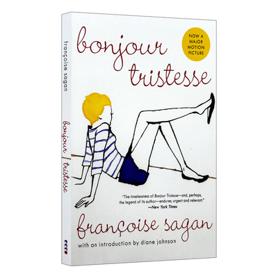 正版 你好忧愁 英文原版 Bonjour Tristesse 萨冈 英文版青春爱情小说 20世纪经典著作 青少年阅读 进口书籍