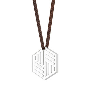 PURPUR车载香片香薰挂件香味持久木香水车里汽车石膏香片挂饰乌木