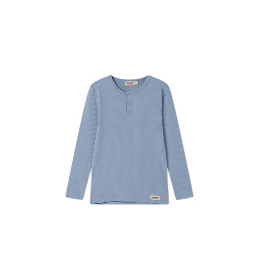 MarMar2026春夏新品莫代尔棉开扣长袖上衣男女宝宝家居服上衣内搭