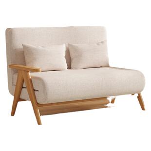 实木折叠沙发床两用客厅多功能2026新款小户型出租屋可伸缩沙发床