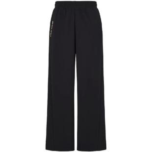 adidas阿迪达斯女裤官方正品新款休闲运动直筒裤针织长裤KS2409