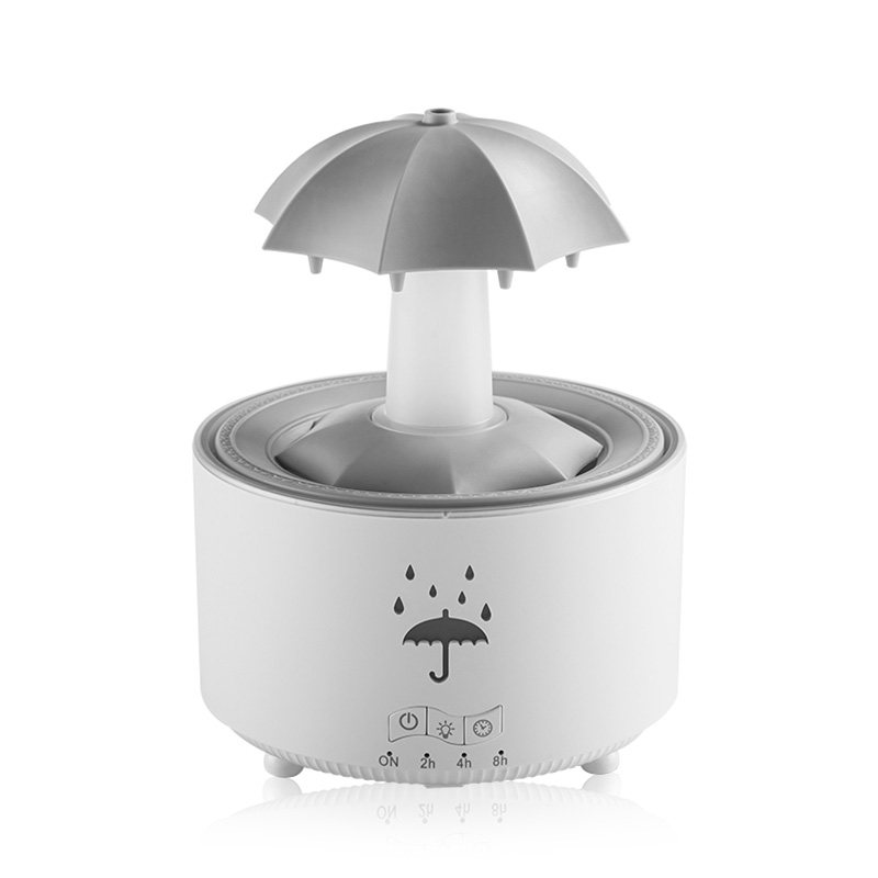 旋转雨伞水滴香薰机加湿器