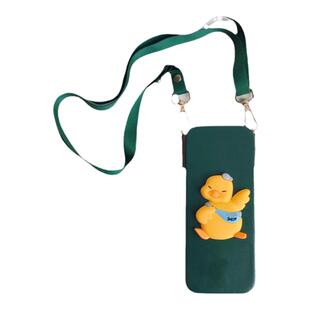 真皮牛皮便携可爱眼镜盒可挂脖斜挎太阳眼镜收纳包女防压抗摔墨镜