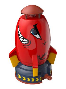 夏天飞天喷水大火箭玩具戏水玩水