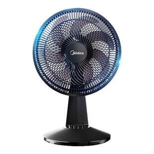 美的电风扇台式家用台扇节能超大风力办公室桌面小型摇头风扇M5