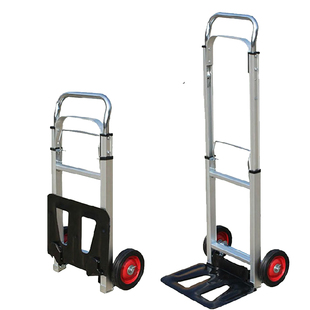 铝合金大号折叠手拉车便携拉杆车行李车载重王手拖车小拉车可伸缩