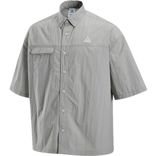 NIKE耐克男子RPL UV ORB WEAVER运动休闲短袖衬衫HJ2884-009