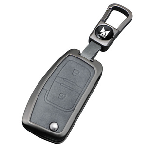 22/23款江铃福顺钥匙套E路顺特顺车遥控金属保护壳宝典皮革全包扣