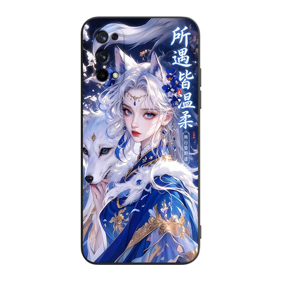 适用realmex7新款男女励志软套