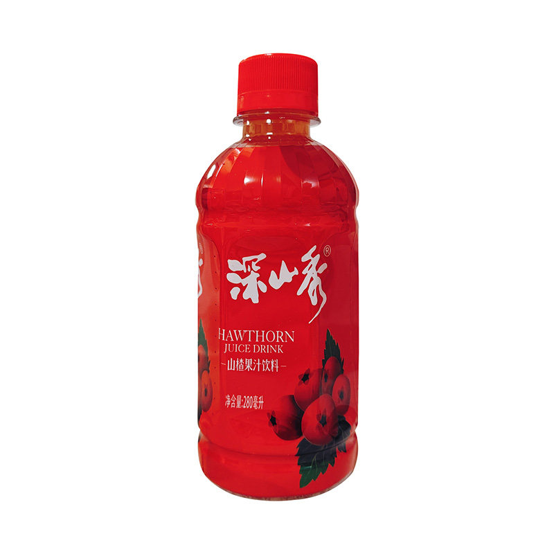 深山秀山楂果汁饮料解腻280ml