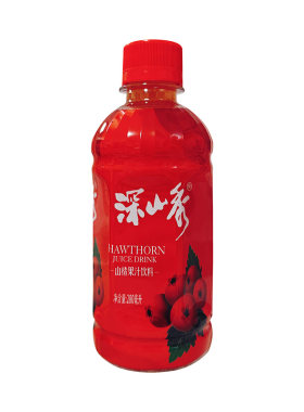 深山秀山楂果汁饮料解腻280ml
