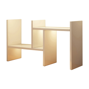 桌面小型书架收纳置物架办公室桌上整理客厅餐桌书桌台面多层摆放