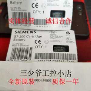 议价6ES7291-8BA20-0XA0西门子S7-200PLC原装电池6ES7 291-8BA2O-