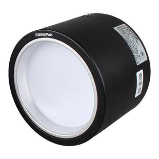 三雄极光悦雅LED明装筒灯吸顶筒灯可吊线筒灯免开孔筒灯黑色圆形