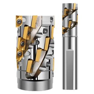 400R数控玉米铣刀杆螺旋直角玉米立铣刀300r侧铣开粗玉米粒铣刀盘