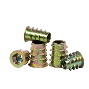 镀彩锌阶梯家具螺母刺母家具链接螺母带介锥母隐藏式M6M8M10