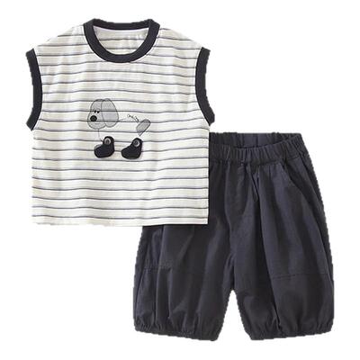 男童夏季套装2026夏季新款