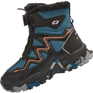 巴拉巴拉童鞋儿童运动靴男童冬季加绒加厚保暖靴子防滑户外鞋子潮