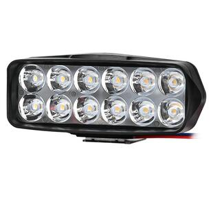 电动车灯摩托车led射灯超亮改装外置三轮电瓶车爆闪强光前大灯泡