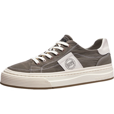 HauttonJeans透气帆布鞋