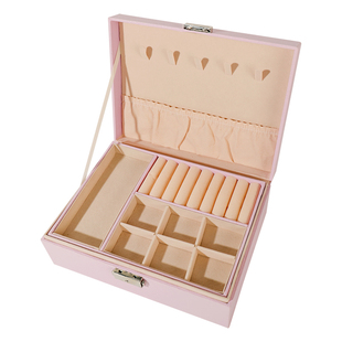 新款儿童发饰套装女孩戒指公主发夹头饰宝宝手链饰品耳饰礼盒可爱