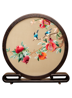 双面绣家居摆件绣美礼品装饰国风