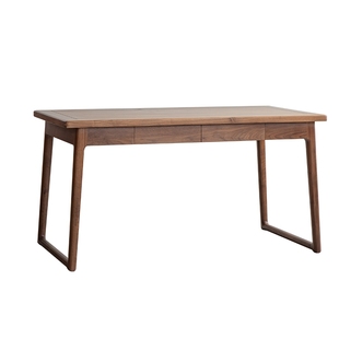 空器黑胡桃木新中式实木阳台茶桌家用小型休闲茶台禅意喝茶桌椅