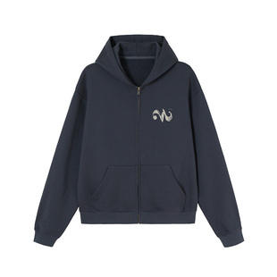 2727WORLD 法老 27'通透世界'复古连帽卫衣 美式街头国潮流休闲