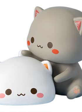 蜜桃猫第二弹系列盲盒情侣礼物