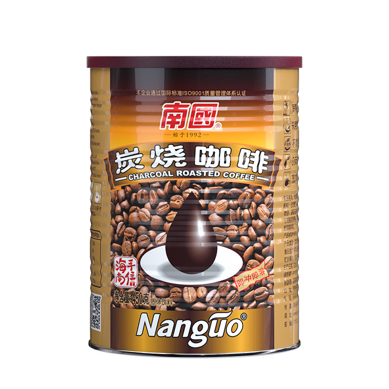 南国海南炭烧咖啡速溶450g