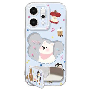 适用opporeno15手机壳女款reno14pro+保护套13全包9pro硅胶8防摔reno7se透明oppo软壳10西高地11外壳狗12好看