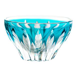 观山堂江户切子水晶玻璃小酒杯家用轻奢手工莲花小茶杯日式清酒杯