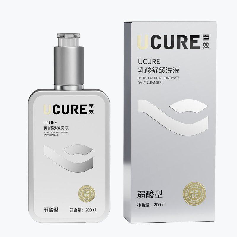 ucure至效乳酸舒缓洗液日常洗护清洗液私处保养清洁护理液女性