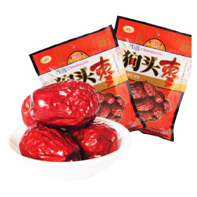 陕西特产延安狗头枣500g