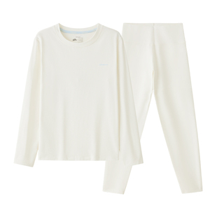 likeuu儿童保暖衣套装秋衣秋裤男女童美利奴羊毛保温内衣睡衣打底